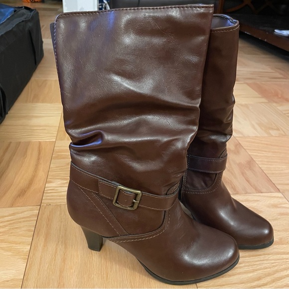 Arizona Jeans 8 1/2 Brown Boots - Picture 1 of 3